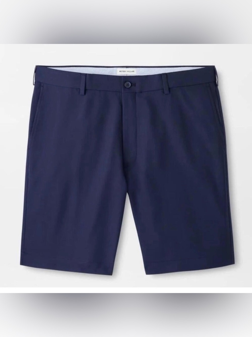 Peter Millar Salem Performance Navy Blue Boy's 7" Classic Fit Shorts SZ XL 13-14